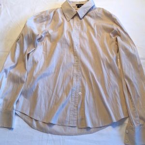 Oxford pin stripe blouse